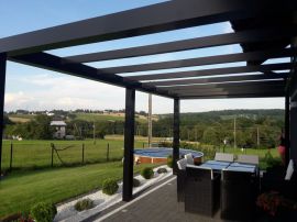 pergola drewniana tarasowa