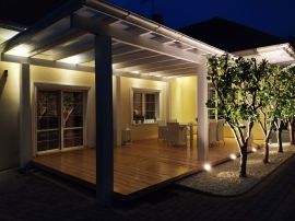 pergola drewniana tarasowa