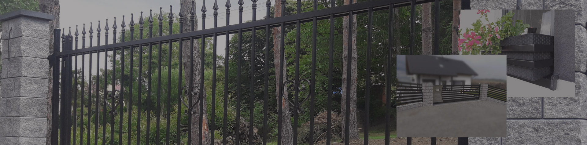 Pergole tarasowe - ogrodzenia - balustrady